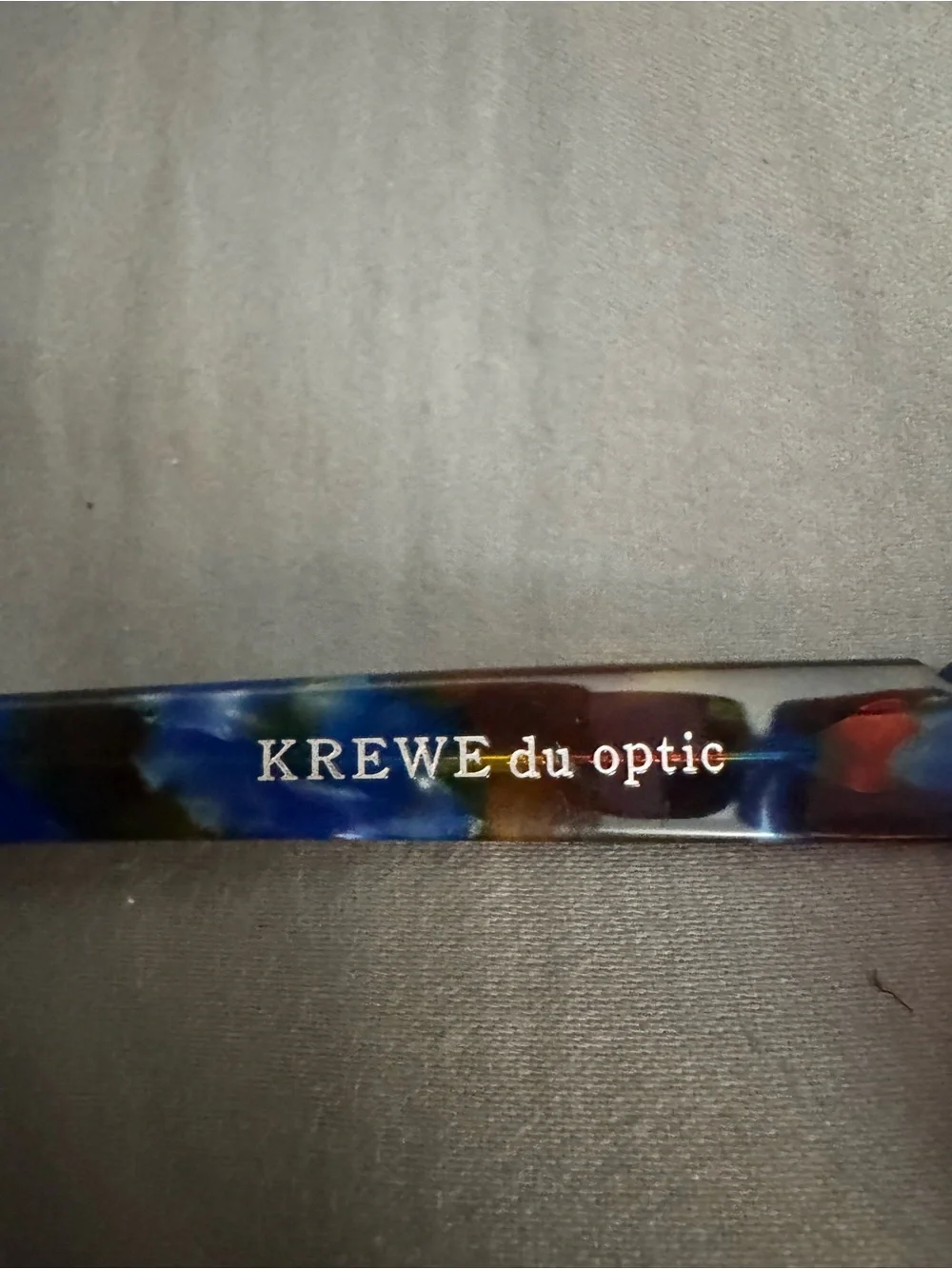 Krewe Lyons Sunglasses Blue Burgundy